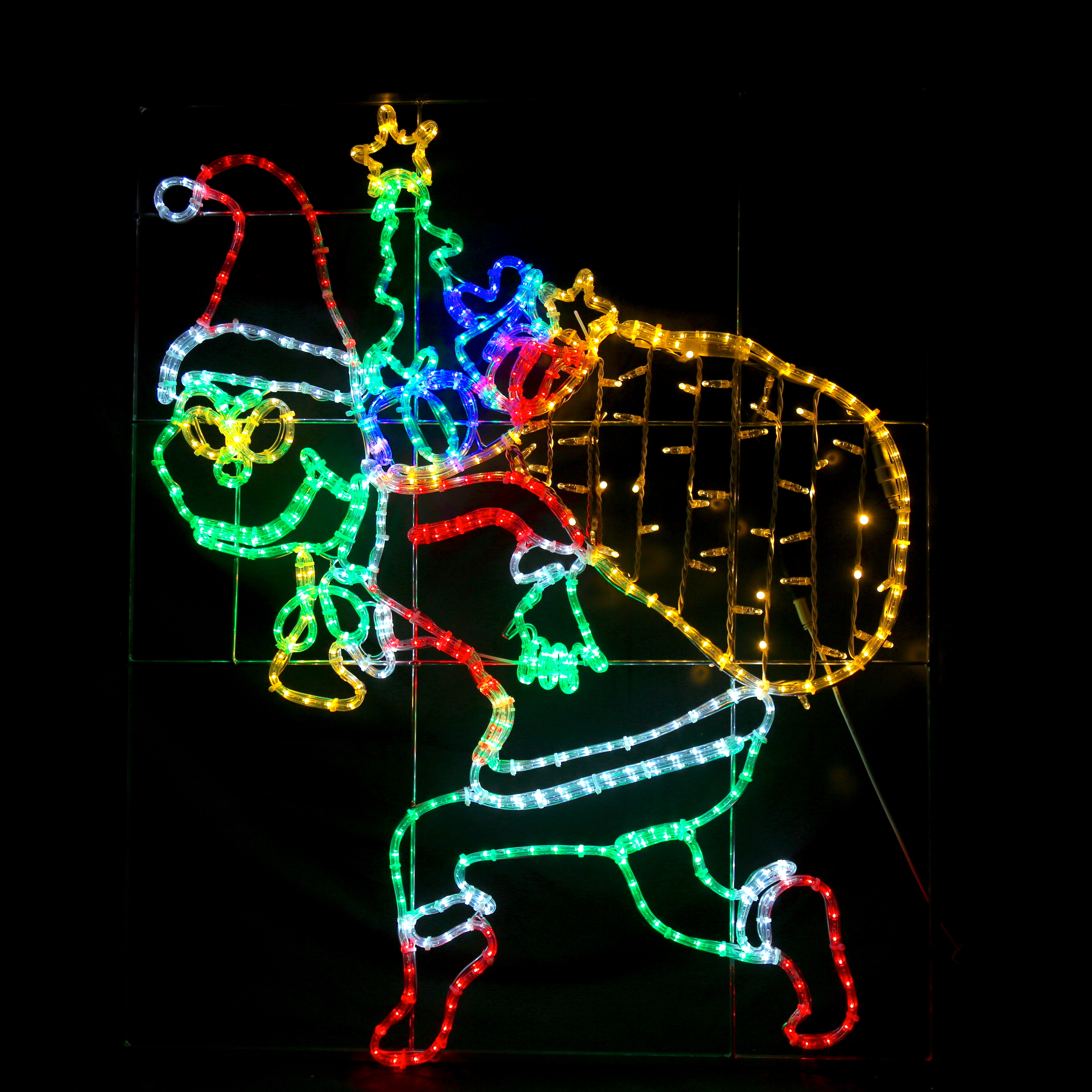 LED Figur - Grinchen - utendørs julebelysning